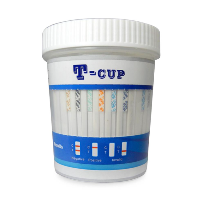 14-Panel T-Cup Drug Tests CLIA Waived