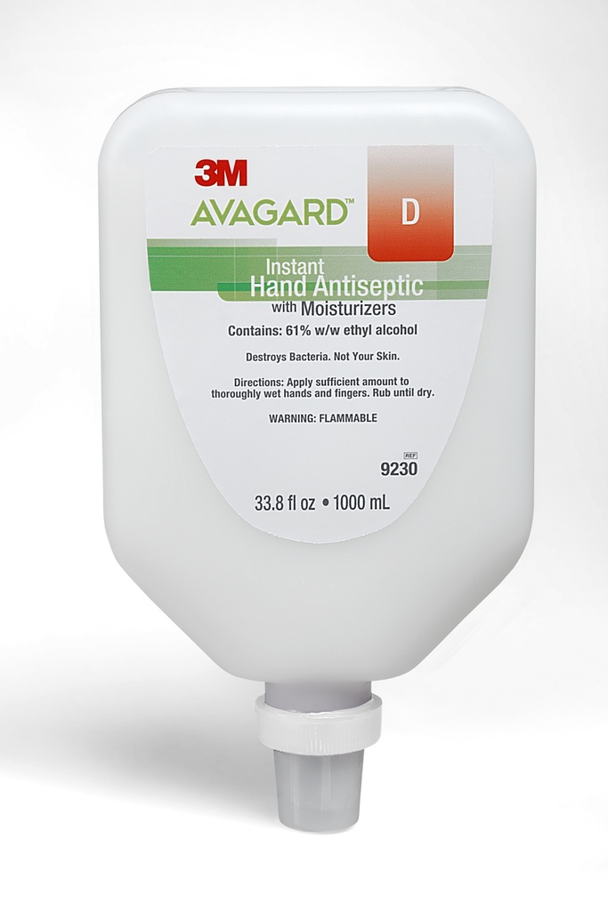 3M™ Avagard™ D 1000mL Instant Hand Antiseptic W/ Moisturizers