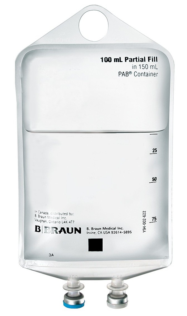 B. Braun® Dextrose 5% IV Solution | 100/150mL Flexible Bag