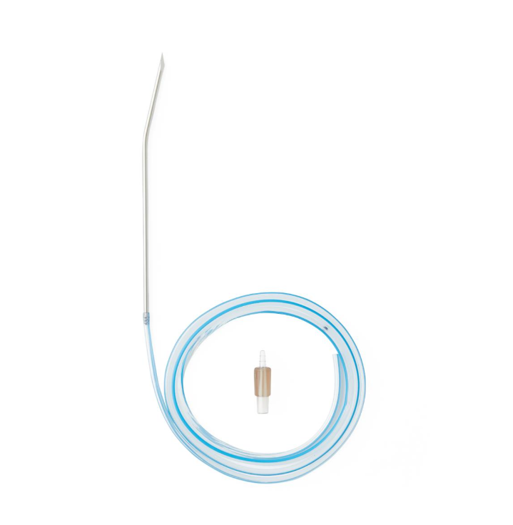 Blake™ Silicone Rounded Hubless Wound Drain W/ 1/8" Trocar | 10fr