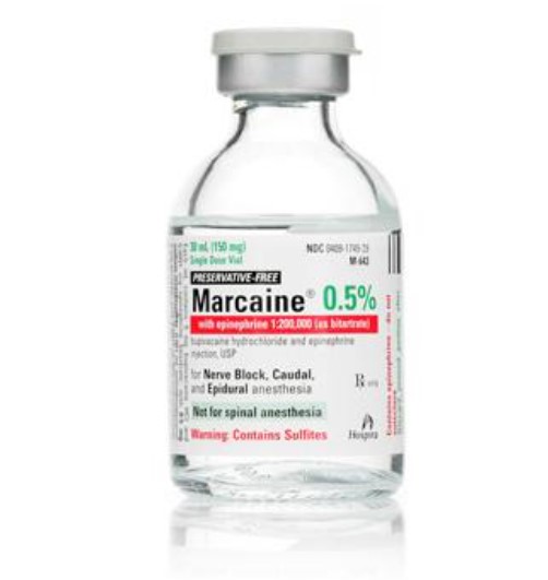 Bupivacaine + Epinephrine 0.5% | 5mg | 30mL Injectable SDV