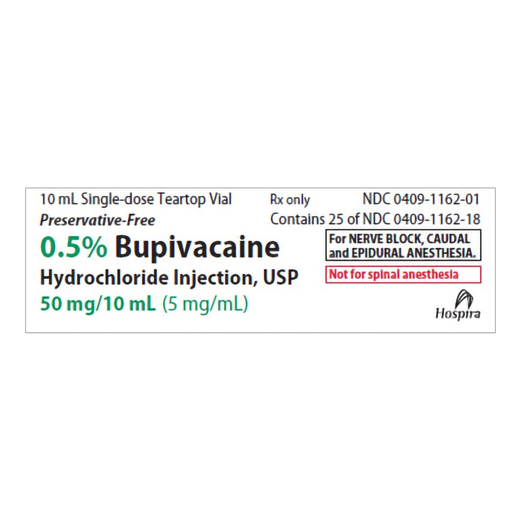 Bupivacaine 0.5% | 5mg | 10mL Injectable SDV