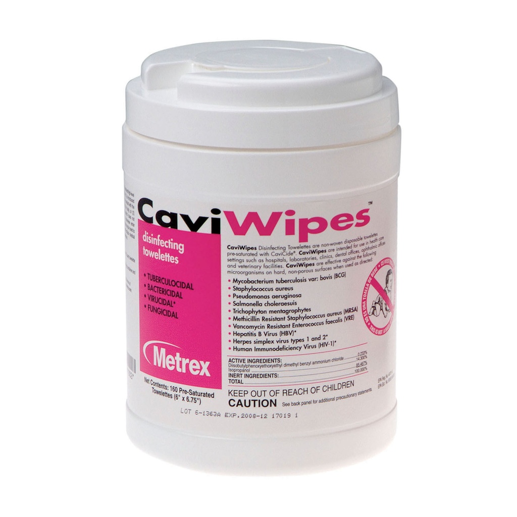 CaviWipes™ Disinfecting Wipes Acohol Scent | Large