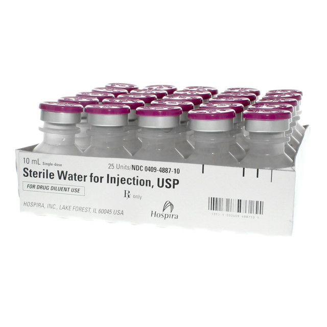 Diluent Sterile Water 10mL Injectable SDV