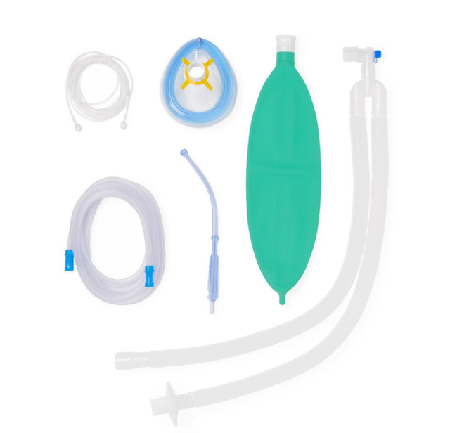 Dual Limb Anesthesia Circuit W/ Mask | 90"
