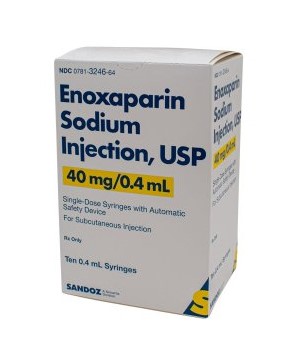 Enoxaparin Sodium 40mg | 0.4mL Prefilled Syringe