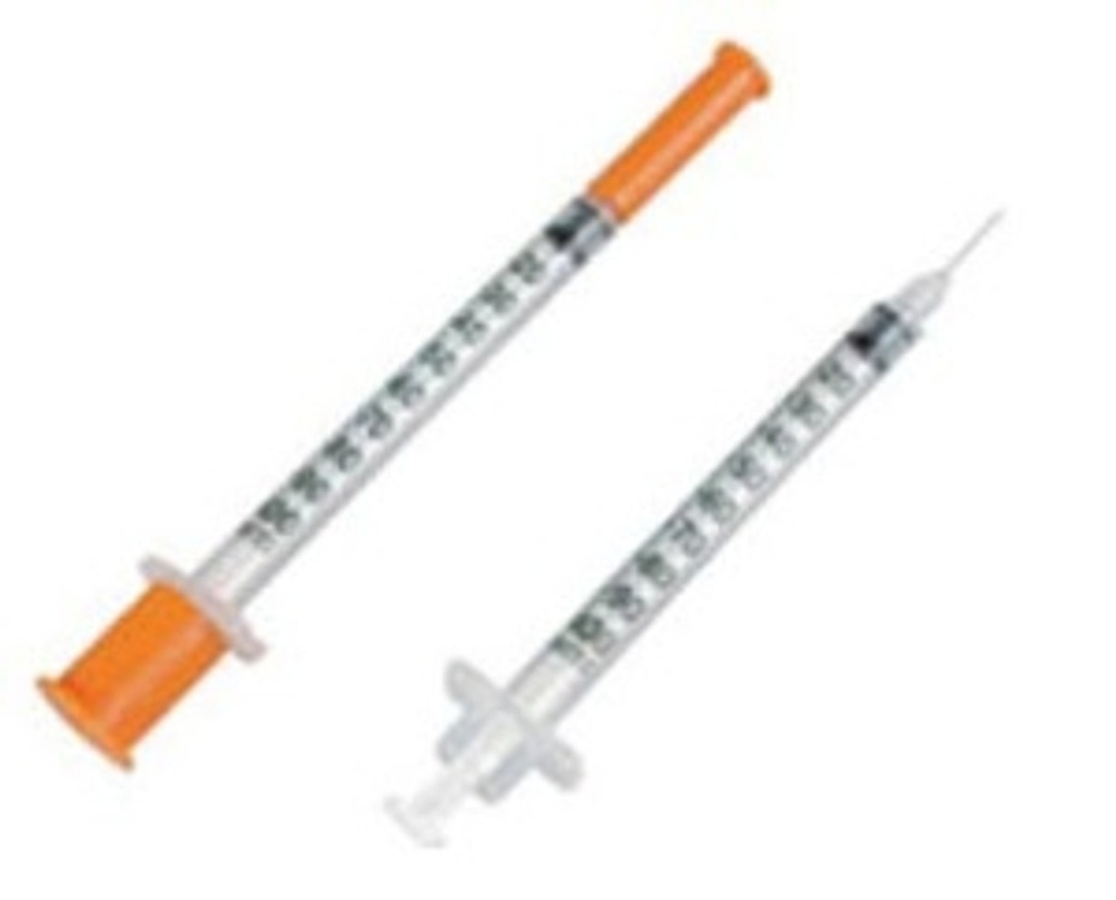 Exelint® Insulin Syringe W/ Needle 30g x 5/16" | 1mL