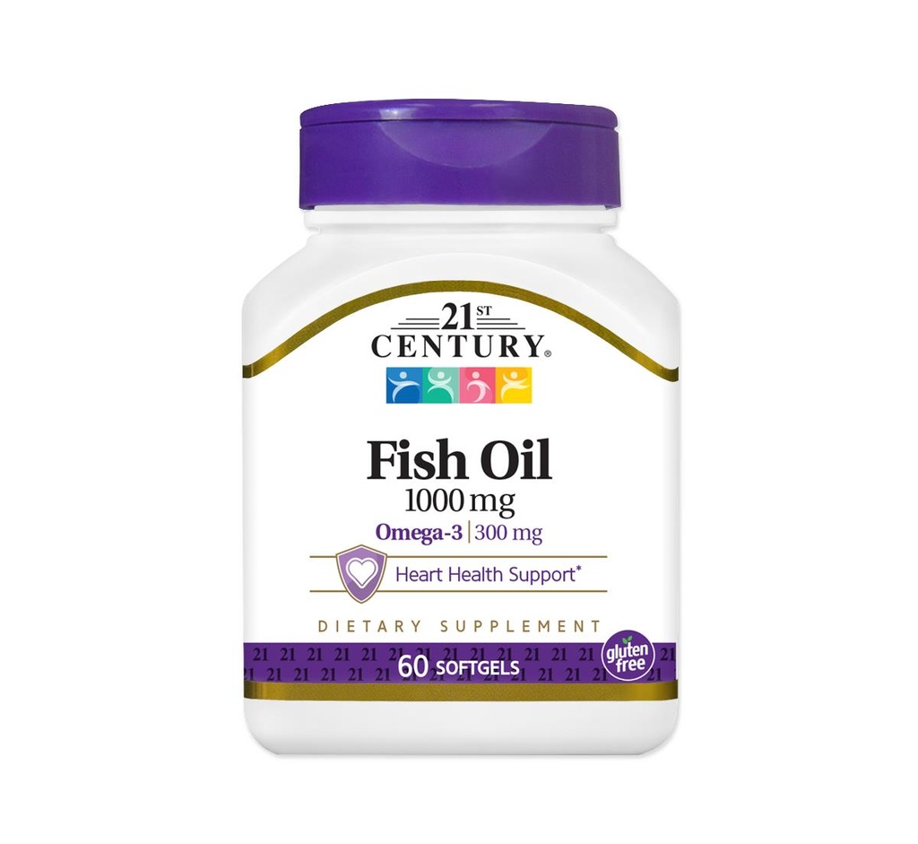 Fish Oil Softgels | 1000mg