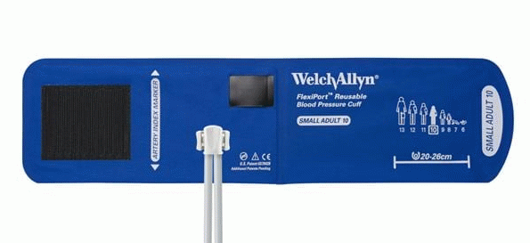 FlexiPort® Disposable Blood Pressure Cuff | Adult 20-26cm