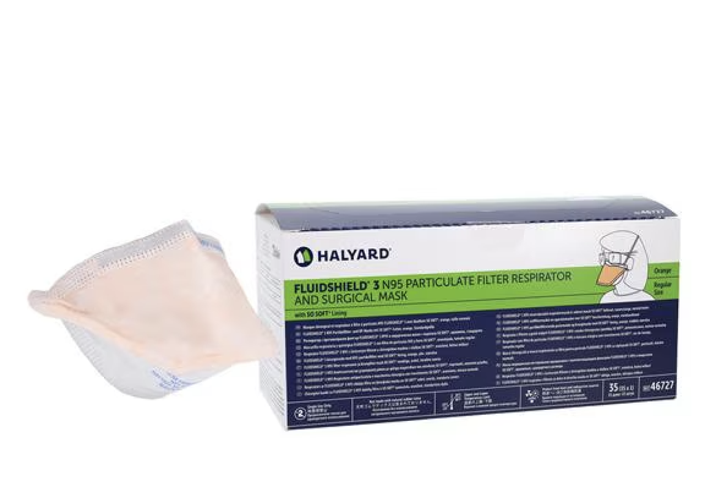 FluidShield™ PFR95™ N95 Particulate Filter Respirator Mask | Regular Size