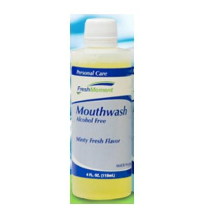 FreshMoment Alcohol-Free Cinnamint Mouthwash | 4 oz