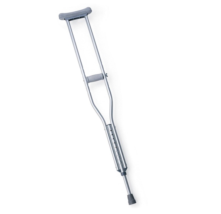 Generic Adult Aluminum Crutches | 5'2" - 5'9"