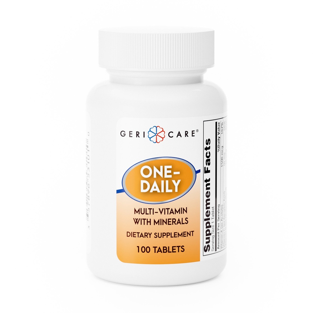 Geri-Care® Multi-Vitamins Tablets W/ Minerals 
