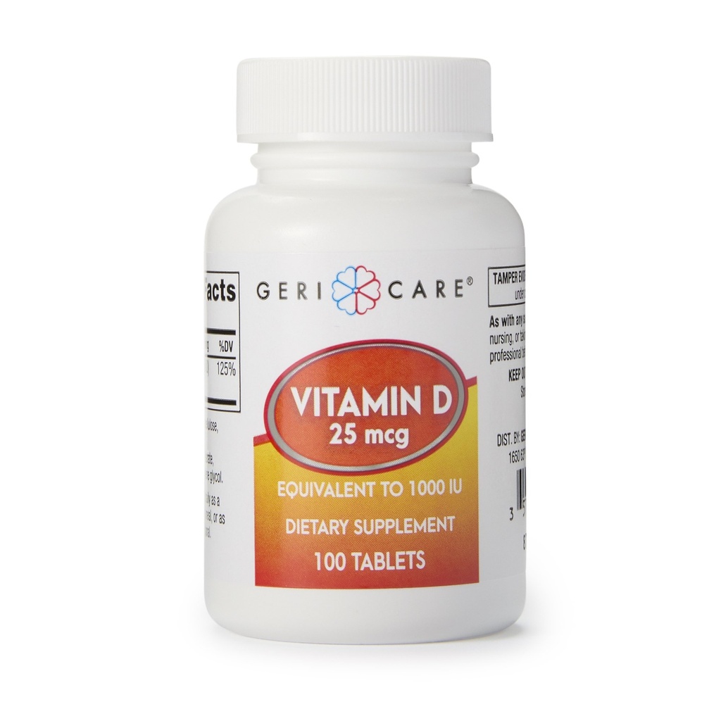 Geri-Care® Vitamin D3  Tablets 1000iu 