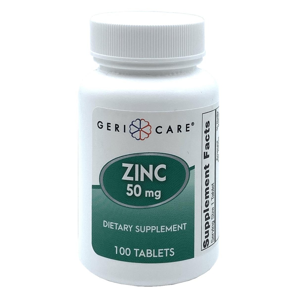 Geri-Care® Zinc Sulfate Tablets  50 mg