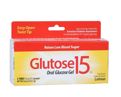 Glutose 15™ Lemon Glucose Gel | 15gm