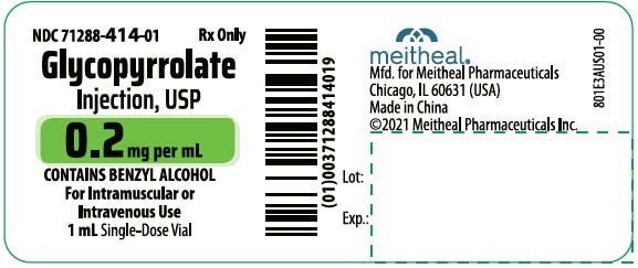 Glycopyrrolate 0.2mg | 1mL Injectable SDV