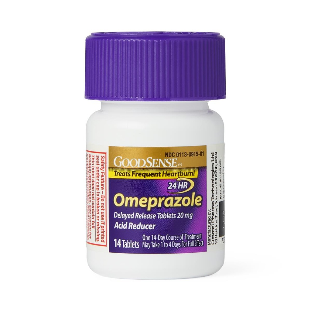 GoodSense Omeprazole Tablets | 20 mg