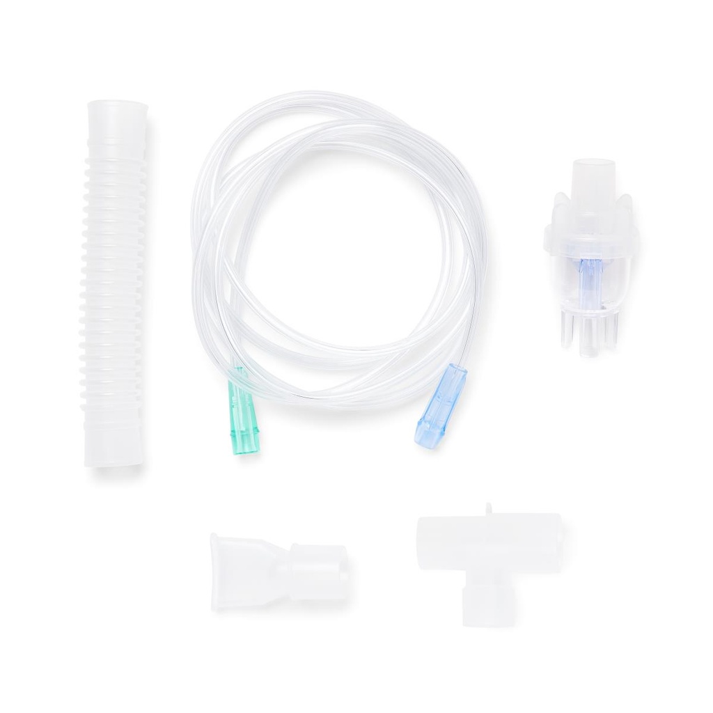 Handheld Nebulizer Kit W/ T Mouthpiece | 7ft Tubing