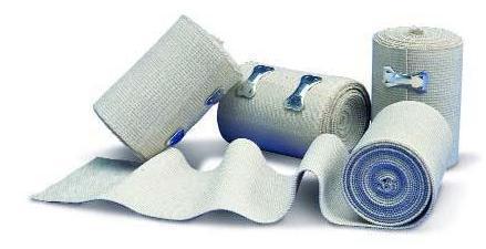 Hook & Loop N/S Compression Elastic Bandage | 4" x 5 yd