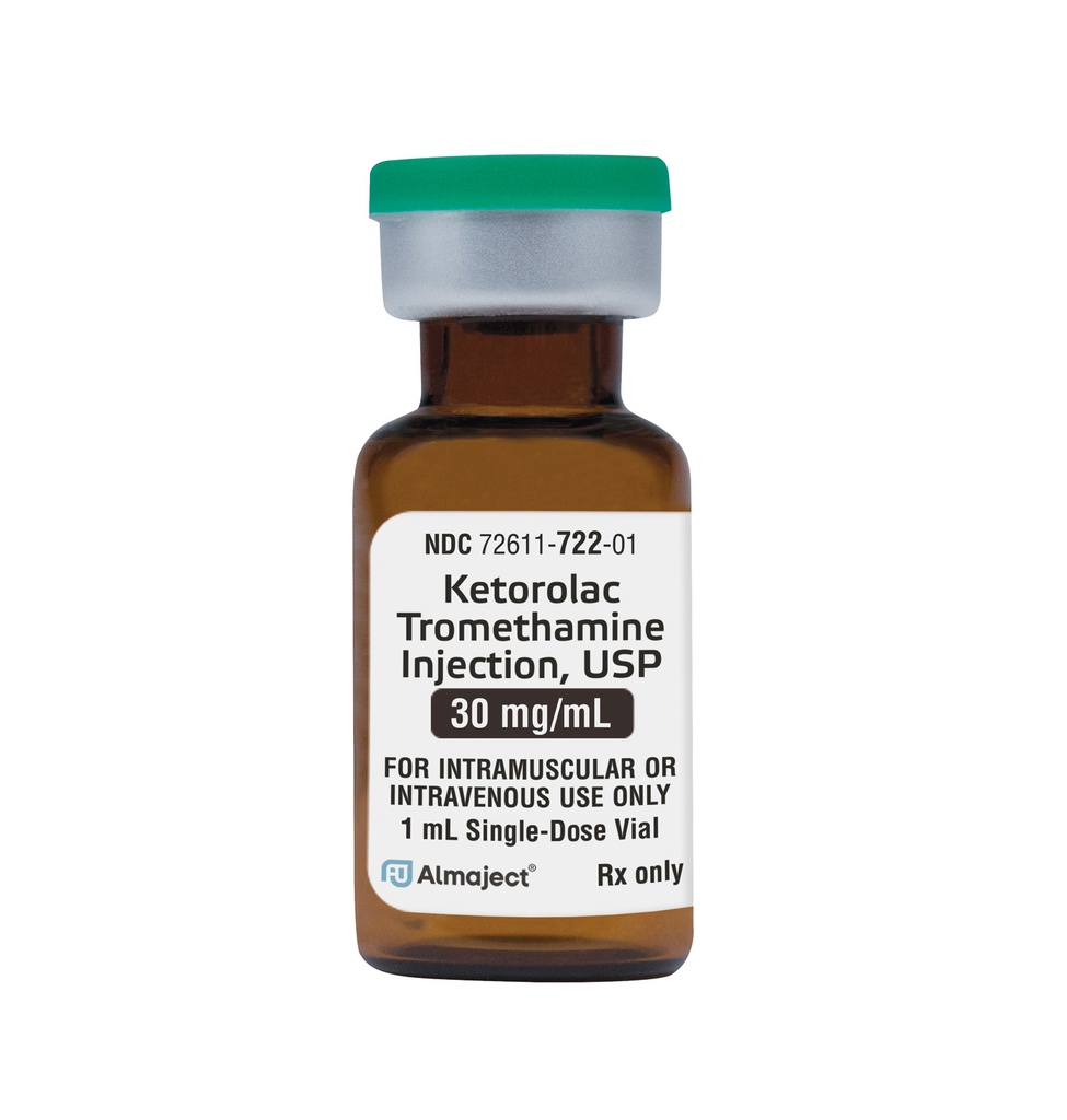 Ketorolac Thromethamine 30mg | 1mL Injectable SDV
