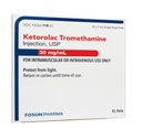 Ketorolac Thromethamine 30mg | 1mL Injectable SDV
