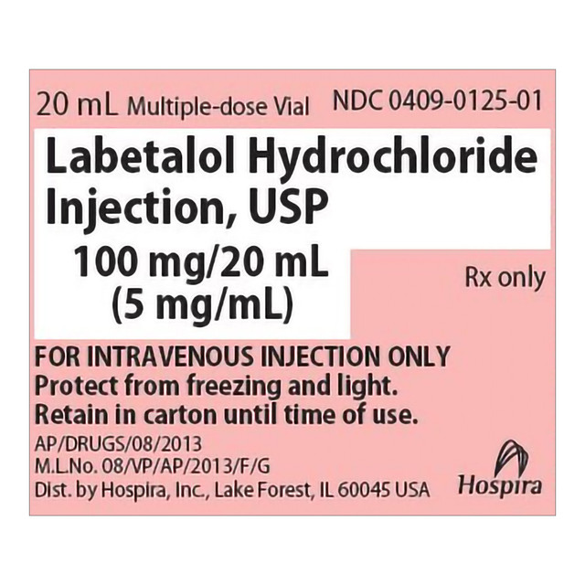 Labetalol HCl 5mg | 20mL Injectable MDV