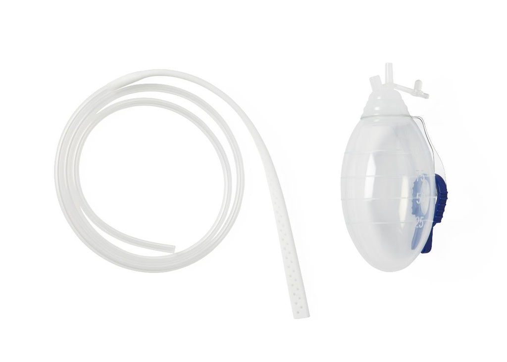 Medline Flat 3/4 Perforated Wound Drain Kit 10mm | 100mL Bulb