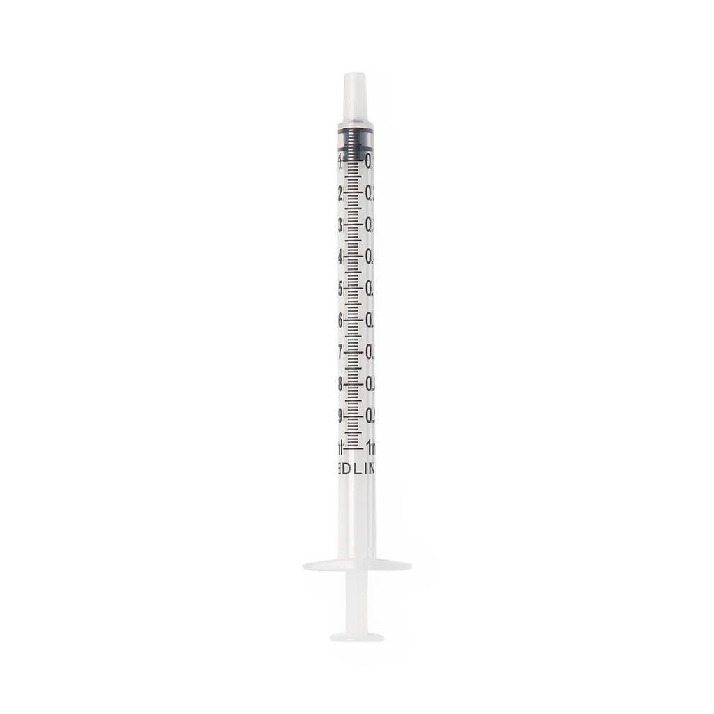 Medline General Purpose Luer Slip Syringe | 1mL