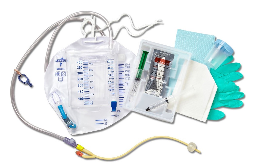 Medline™ Latex Foley Catheter Tray 16fr | 10mL
