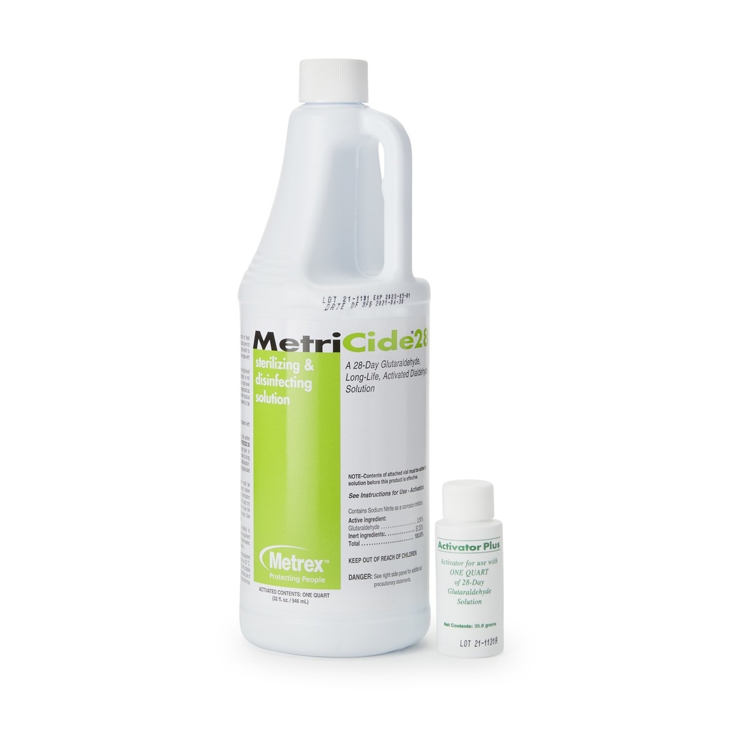 MetriCide™ 28 Glutaraldehyde Disinfectant Cleaners | .25 gl