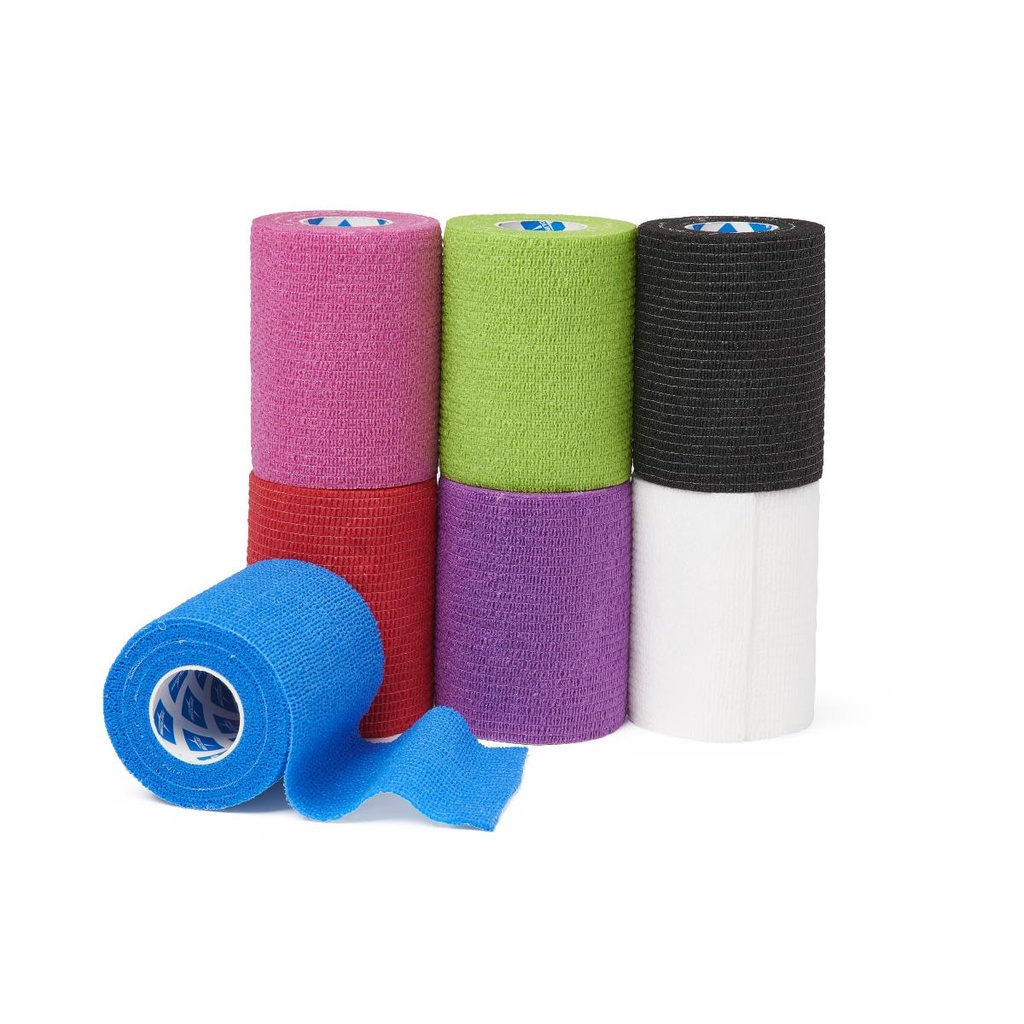 N/S Assorted Colors Self-Adherent Bandage | 3" x 5 yd
