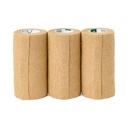 N/S Tan Self-Adherent Bandage | 4" x 5 yd