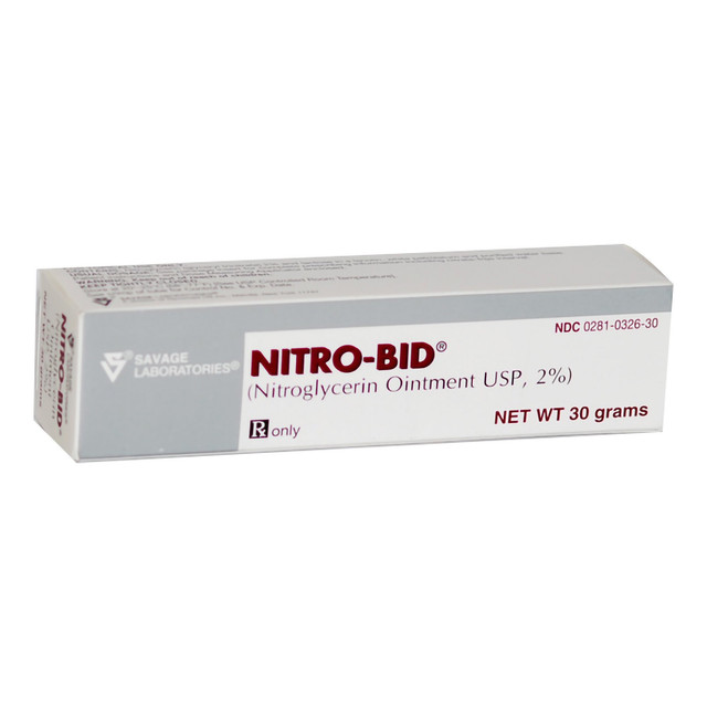 Nitro-Bid® Nitroglycerin 2% Ointment | 30gm Tube
