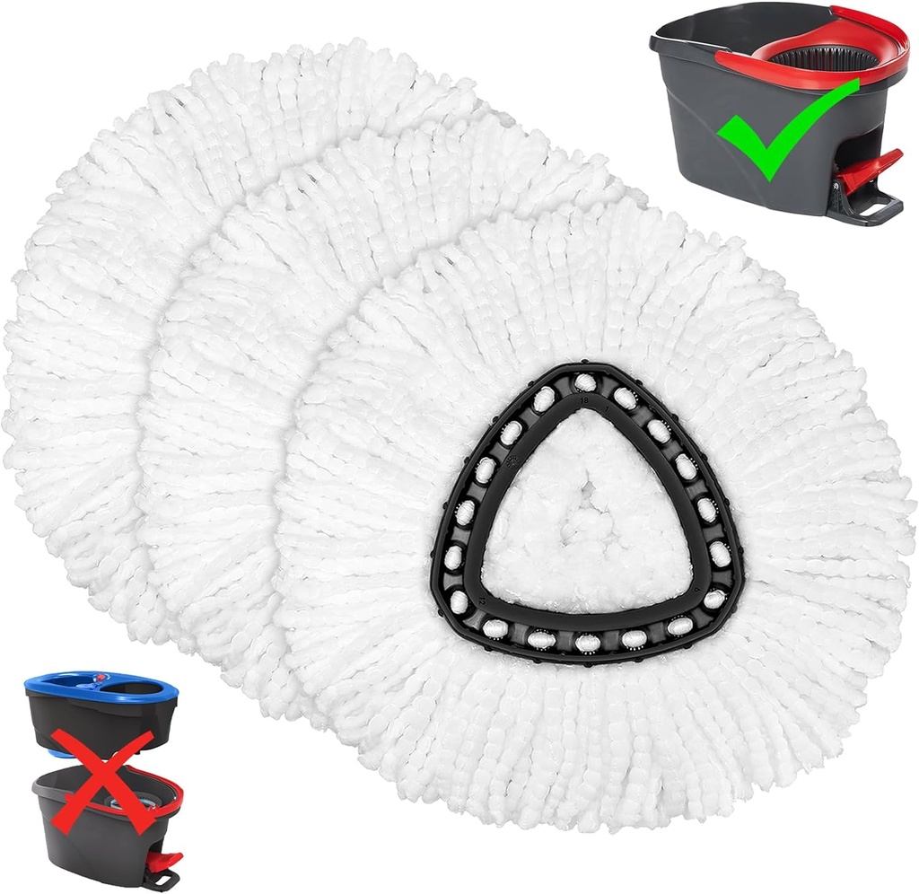 O-Ceda™ Replacement Mop Heads | 3-Pack