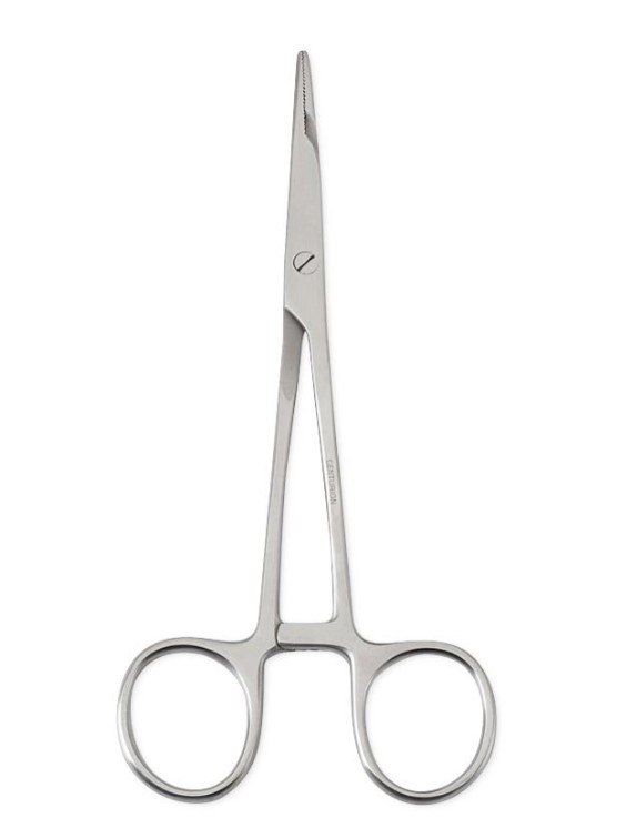 Olsen-Hegar Stainless Steel Serrated Jaw Scissors | 5-1/2"  