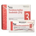 PDI® PVP 10% Iodine Prep Swabstick 3s
