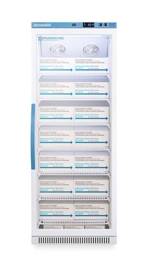 Glass Door Pharmacy-Vaccine Refrigerator | 12 Cubic Feet 
