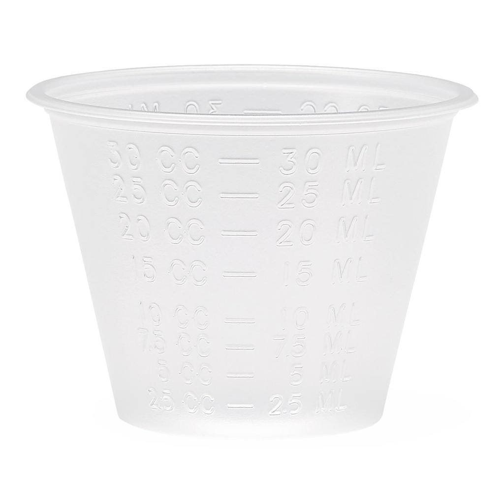 Plastic Medicine Cups | 1 oz