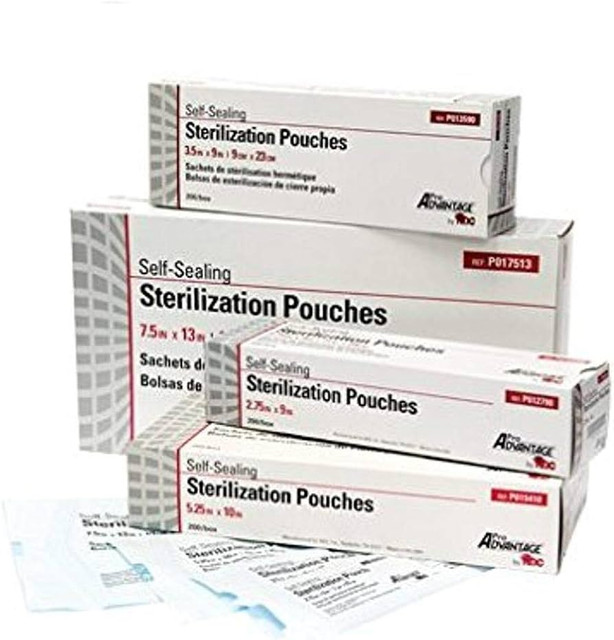 Pro Advantage® Self-Seal Sterilization Pouch | 5-1/4" x 10"