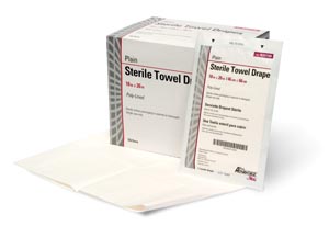 Pro Advantage® Sterile Fenestrated Drape Towels | 18" x 26"