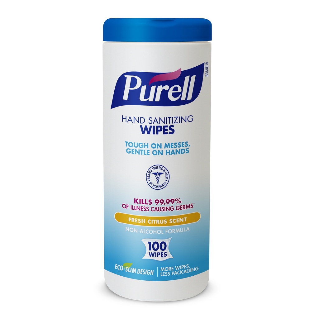 Purell® Hand Sanitizing Wipes Canister | 100 count