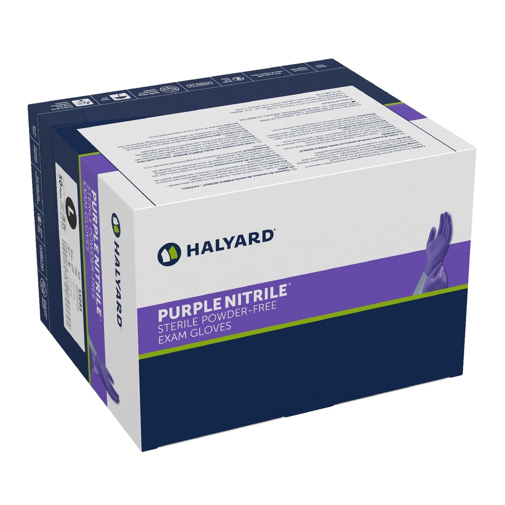 Purple Nitrile® Sterile Exam Gloves