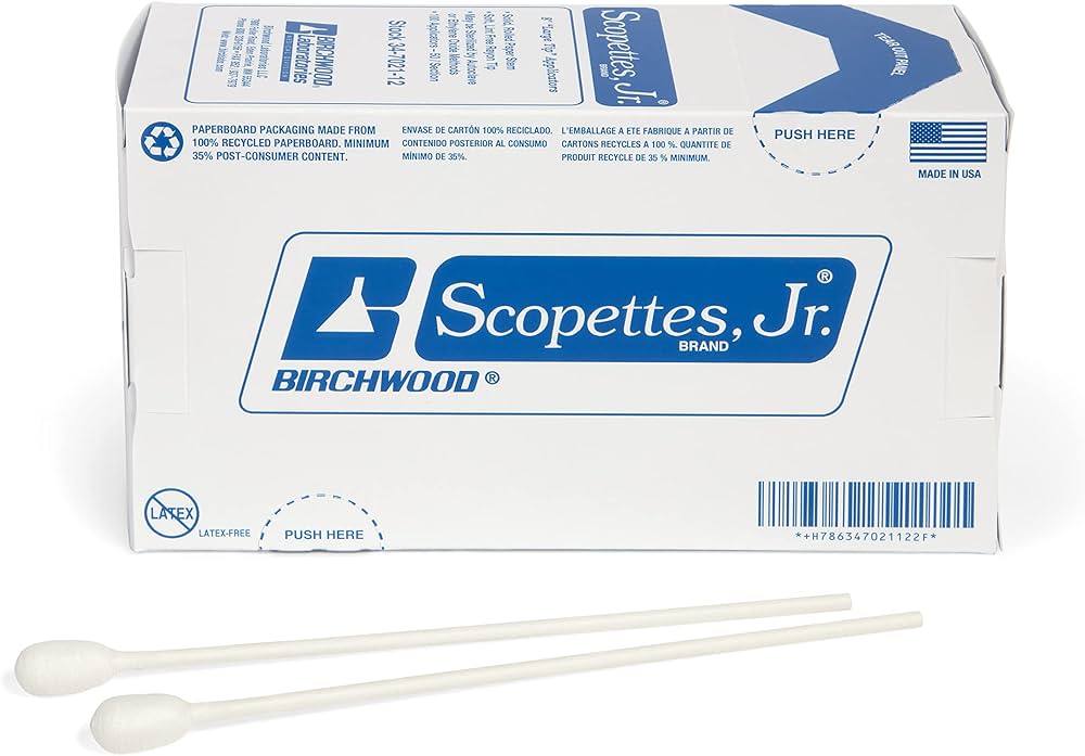 Scopettes® Junior N/S Swab Applicator | 8"
