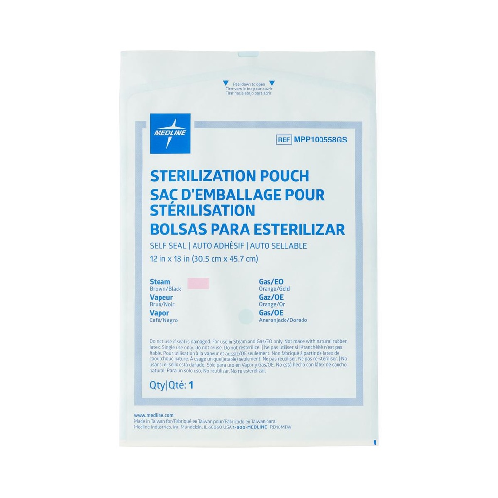 Self-Seal Sterilization Pouch | 3-1/2" x 22"