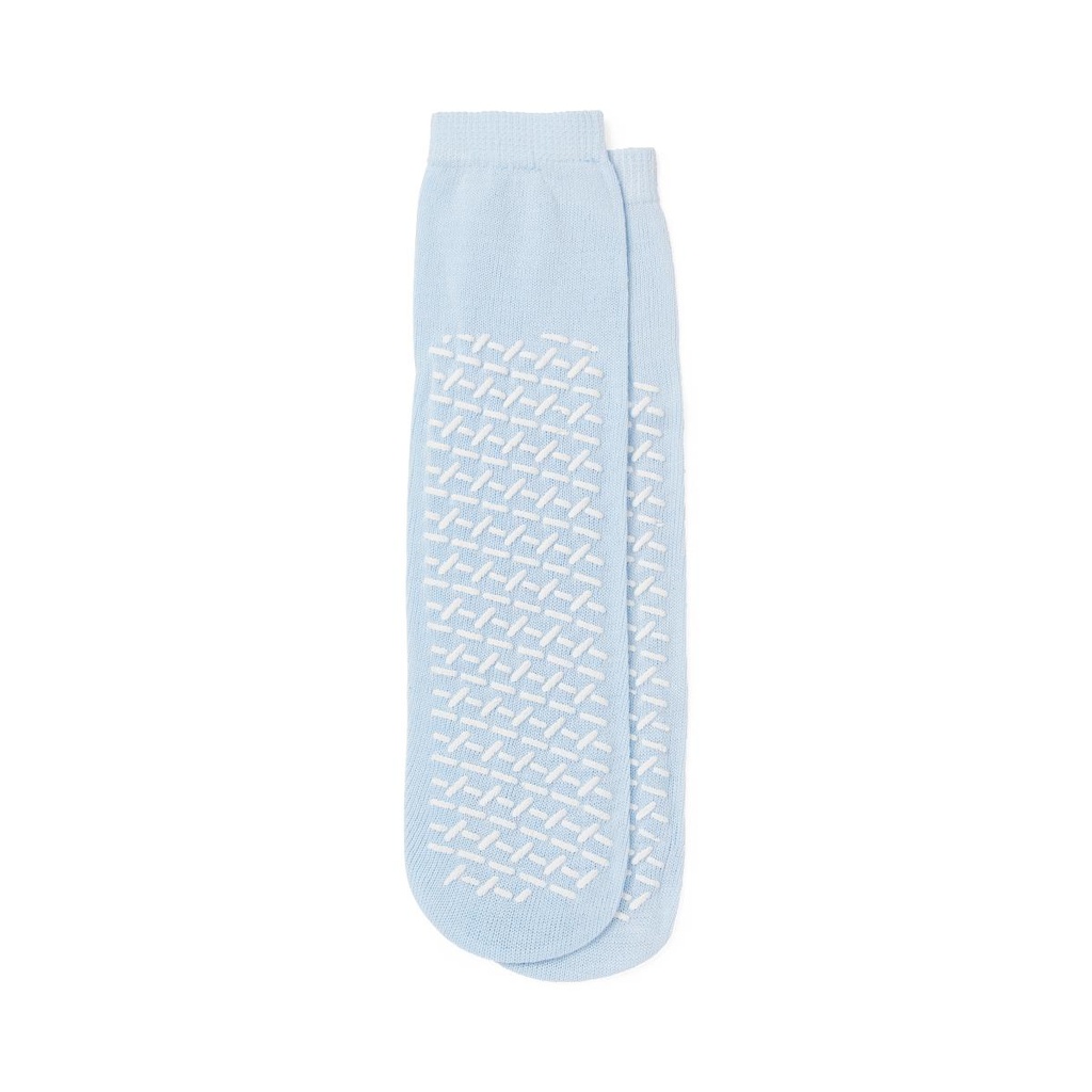 Single-Tread Blue Patient Slippers | Universal