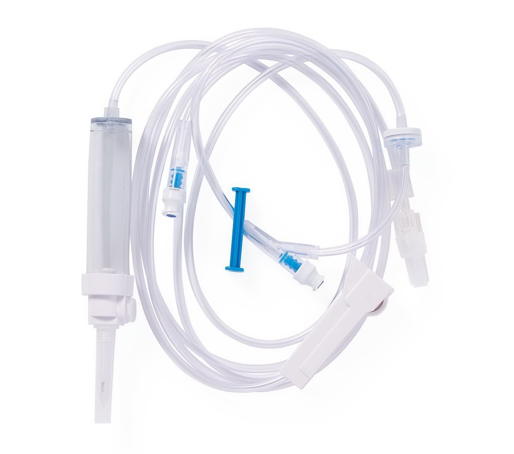 SmartSite™ IV Admin Set 96" | 15 drop 2 | Needle-Free Valves 