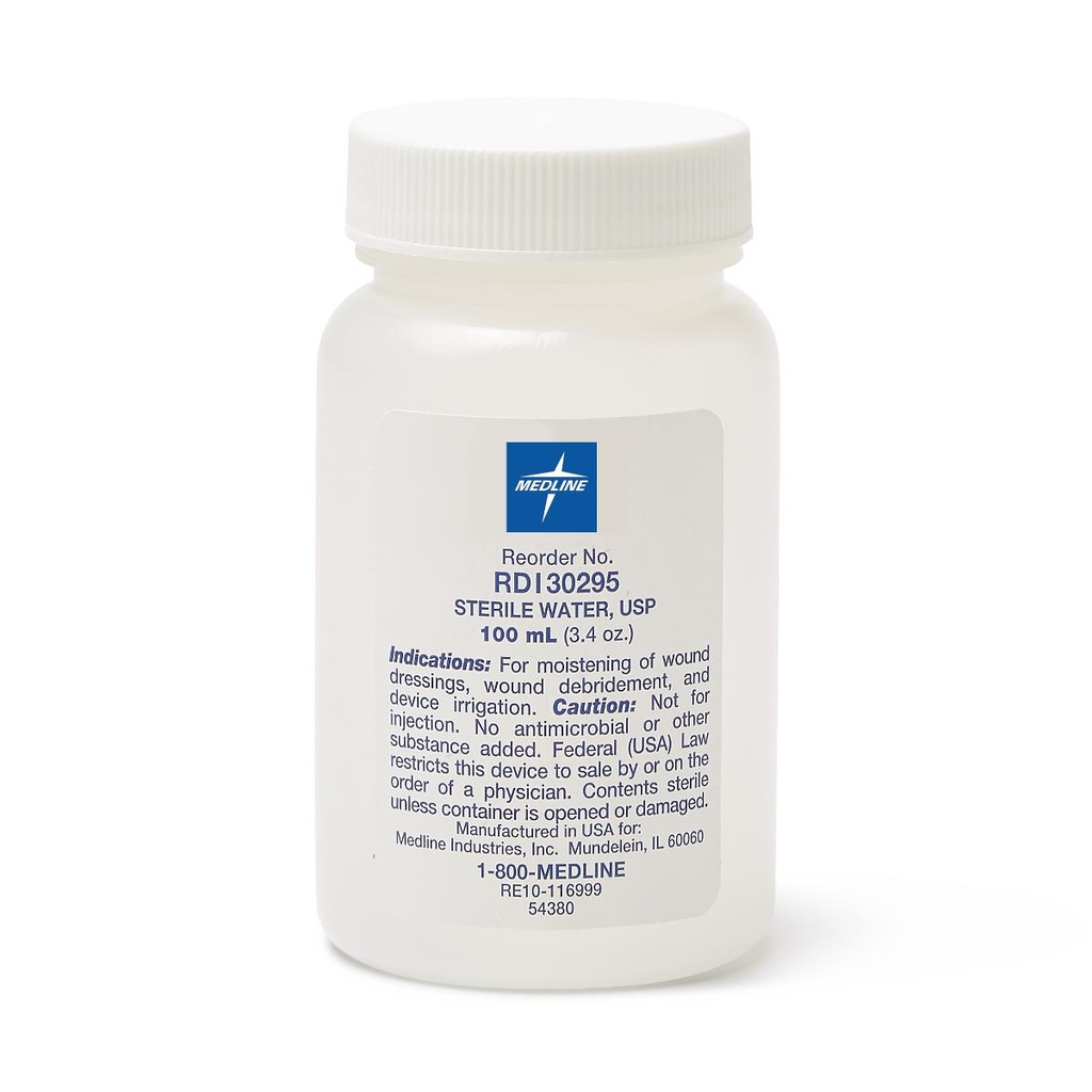 Sterile Water Irrigation Solution | 100mL Bottle