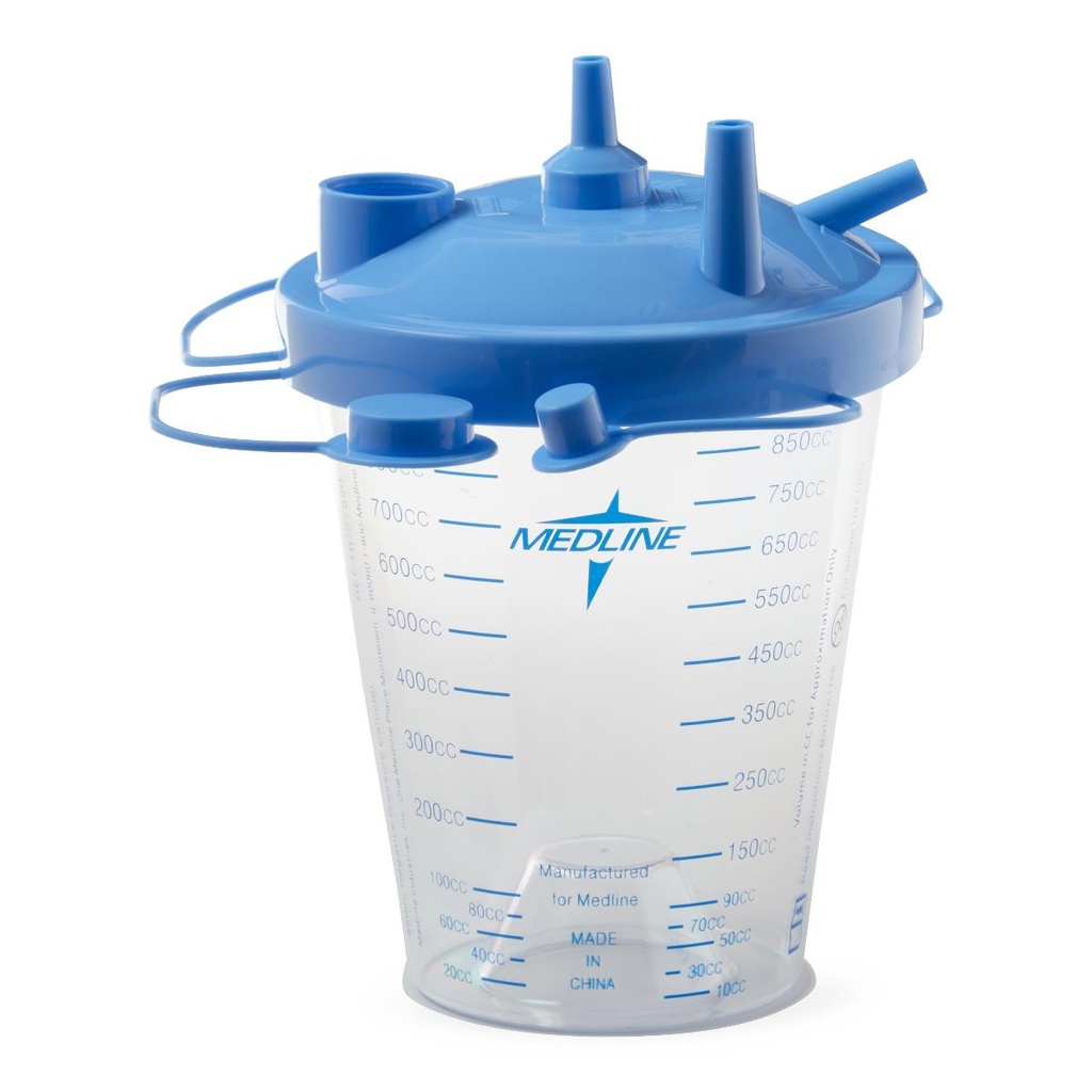 Suction Canisters W/ Float Lid | 850mL