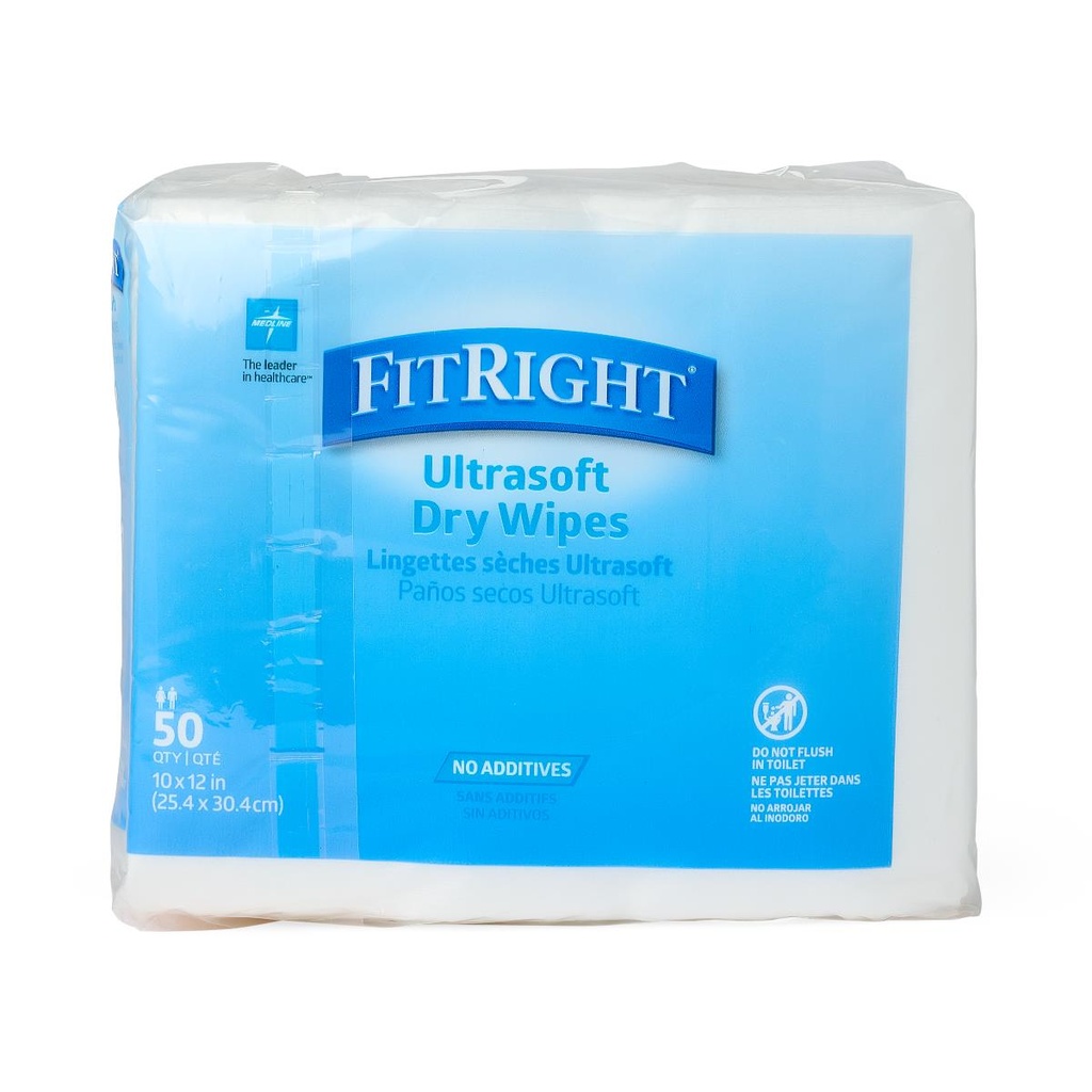 Ultrasoft Absorbent Dry Cleansing Washcloth | 10" x 13" 